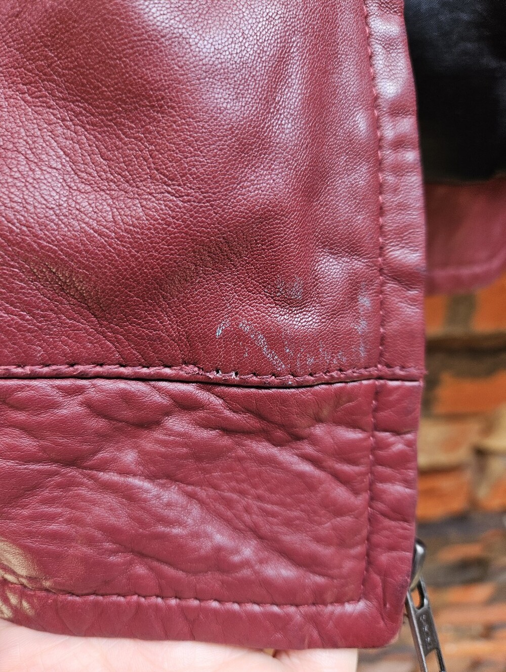 Black Rivet Leather Jacket - Picture 3 of 16